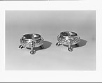 Salt, Charles Le Roux (baptized 1689–1745), Silver, American