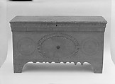 Chest, Attributed to Nehemiah Randall (1770–1850), White pine, American