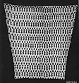 Shawl (fragment), Cotton, Peruvian