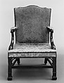 Armchair, Attributed to Thomas Affleck (1740–1795), Mahogany, white oak, American