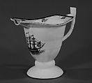 Cream Pitcher, Porcelain, Chinese, for American market