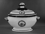 Tureen, Porcelain, Chinese, for American market