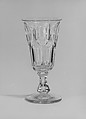 Celery Vase, New England Glass Company American, Pressed glass, American