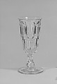 Parfait Glass, Pressed glass, American