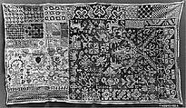 Sampler, Silk on canvas, Mexican