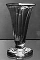 Jelly Glass, Blown pattern-molded glass, American or British