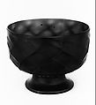 Sugar Bowl, Blown pattern-molded lead glass, American