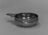 Porringer, Thomas Melville  American, Pewter, American