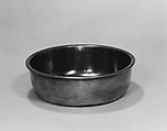 Basin, William Bradford Jr.  American, Pewter, American