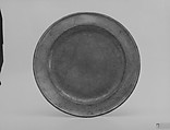 Dish, Frederick Bassett  American, Pewter, American
