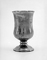 Chalice, Israel Trask  American, Pewter, American