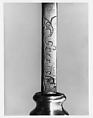 Candlestand, Benjamin Gerrish, Iron, brass, American