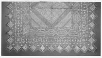Bedspread, Linen lace, American