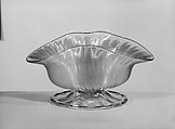 Bowl, Boston & Sandwich Glass Company  American, Blown glass with applied threaded decoration, American