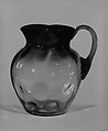 Water Pitcher, New England Glass Company American, Blown glass, American