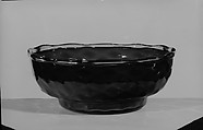 Bowl, New England Glass Company American, Blown glass, American