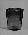 Toothpick Holder, New England Glass Company  American, Blown glass, American