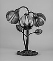Lamp, Handel Company  American, Blown glass, bronze, American