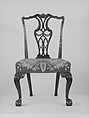 Side chair, Mahogany, red oak, sweet gum, American