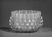 Hobnail bowl, Hobbs, Brockunier and Company  American, Pressed glass, American