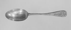 Spoon, George Coldwell American, Pewter, American