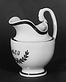 Creamer, Tucker Factory (1826–1838), Porcelain, American
