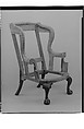 Easy Chair, Mahogany, walnut, tulip poplar, yellow pine, American