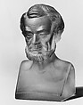 Bust of Abraham Lincoln, James Gillinder and Sons  American, Pressed glass, American