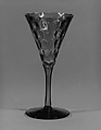 Sherry Glass, Hobbs, Brockunier and Company American, Blown glass, American