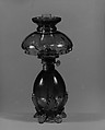 Lamp, Hobbs, Brockunier and Company  American, Blown glass, American