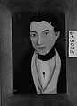 Mr. Clark of Chester, New York, Oil on glass