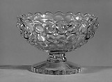 Sauce Dish, Richards and Hartley Flint Glass Co.  American, Pressed yellow glass, American