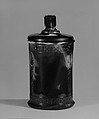 Marmalade Jar, Pressed purple marble glass