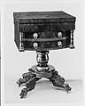 Work Table, Mahogany, American