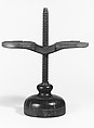 Candle Stand, United Society of Believers in Christ’s Second Appearing (“Shakers”)  American, Maple, basswood, American, Shaker