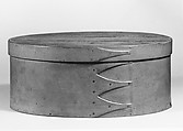 Oval Box, United Society of Believers in Christ’s Second Appearing (“Shakers”) (American, active ca. 1750–present), Wood; Maple, pine, American, Shaker