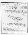 Manuscript of a Receipted Bill for Wallpaper, Parchment paper, American