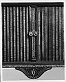 Sideboard Table, Attributed to Thomas Seymour (1771–1848), Primary: mahogany,mahogany and curly maple veneers, birch, holly (arch inlay) Causurina (she-oak) all light wood veneers and inlay, Sabicu (side veneer): secondary: soft maple (sides and sub-top), white pine (tops to end sections, backboard, drawer bottoms) cherry (drawer sides and back)., American