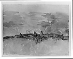 Siena, John Singer Sargent (American, Florence 1856–1925 London), Watercolor and graphite on white wove paper, American