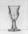 Cordial Glass, Pressed glass, American