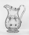 Pitcher, Boston & Sandwich Glass Company  American, Blown glass, American