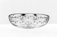 Sauce Dish, Boston & Sandwich Glass Company American, Blown glass, American
