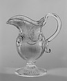 Creamer, Pressed glass, American