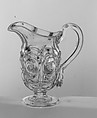 Creamer, New England Glass Company American, Pressed glass, American