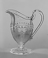 Creamer, W. O. Davis, Pressed glass, American