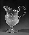 Creamer, James Gillinder and Sons  American, Pressed glass, American