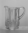 Creamer, Central Glass Company  American, Pressed glass, American