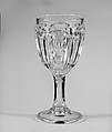Cordial Glass, New England Glass Company  American, Pressed glass, American