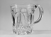 Mug, Bryce, Walker and Company  American, Pressed glass, American