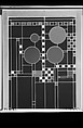 Window, Frank Lloyd Wright (American, Richland Center, Wisconsin 1867–1959 Phoenix, Arizona), Glass, zinc, American